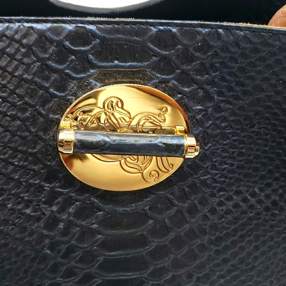 EKATRINA BAG SIZE 11x6 COLOR BLUE CONDITION NEW - Picture 8 of 11